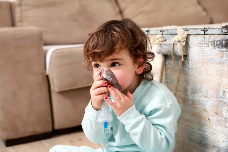 Asthma, inhaling mask